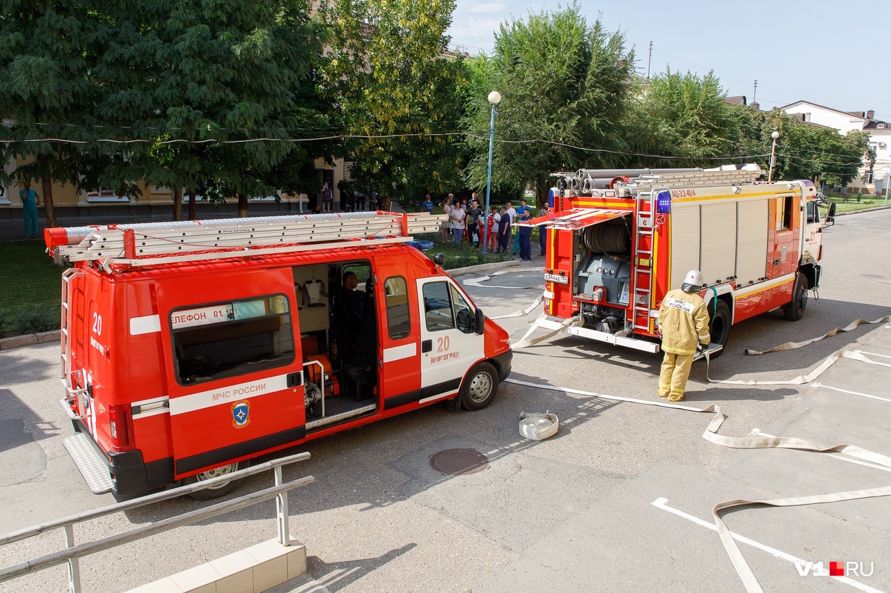 В Волгограде эвакуировали пациентов областной больницы