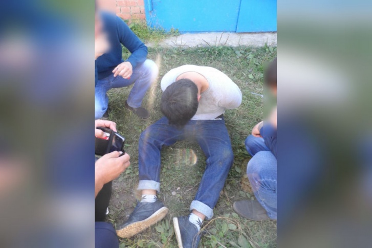 Молодого мужчину задержали Молодого мужчину задержали