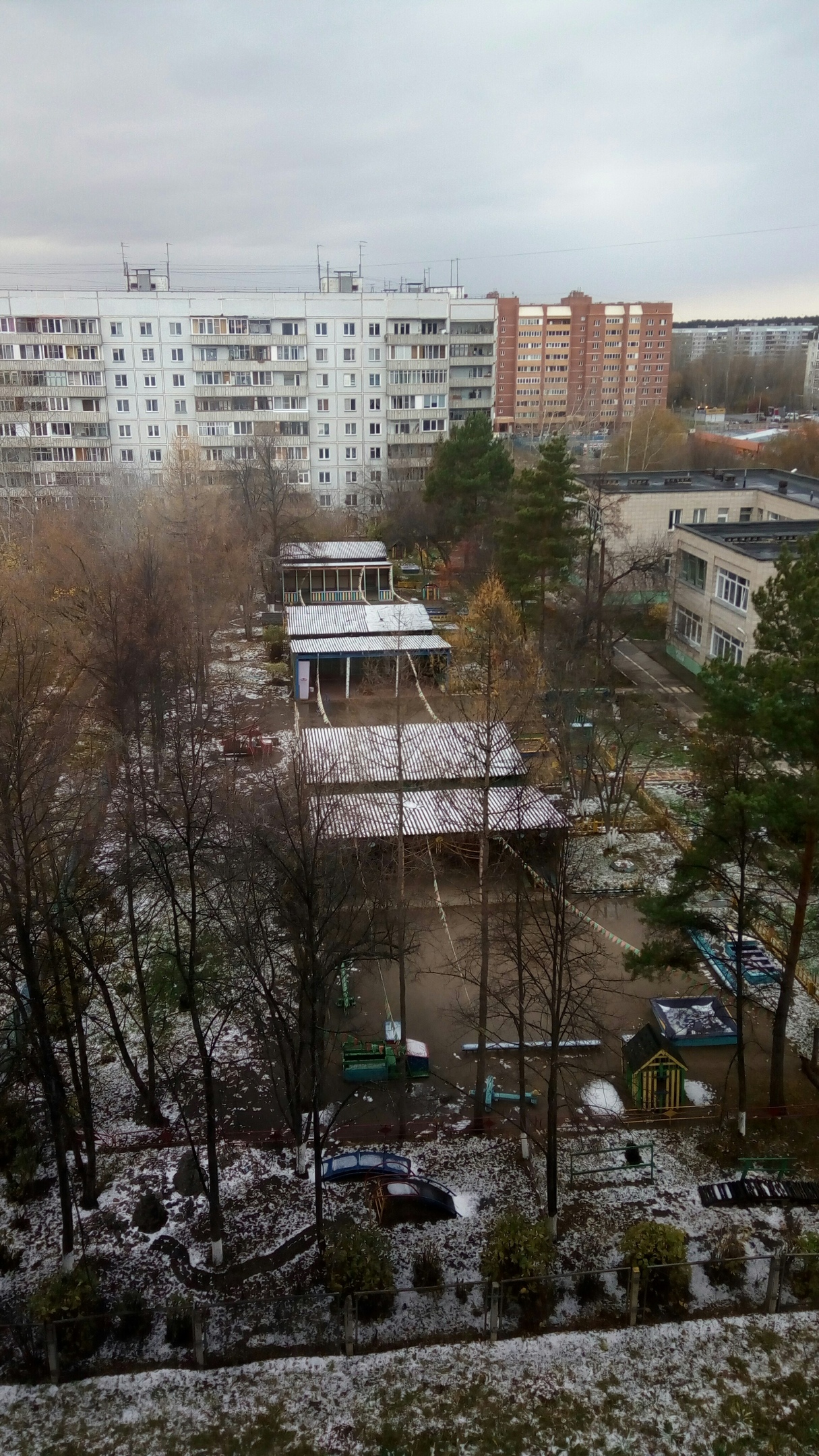 Снег в Ельцовке Снег в Ельцовке