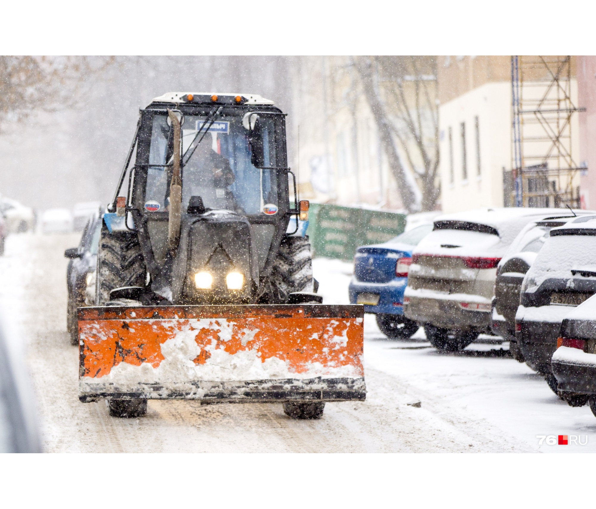 Грязный снег с улиц Ярославля будут складировать в городе