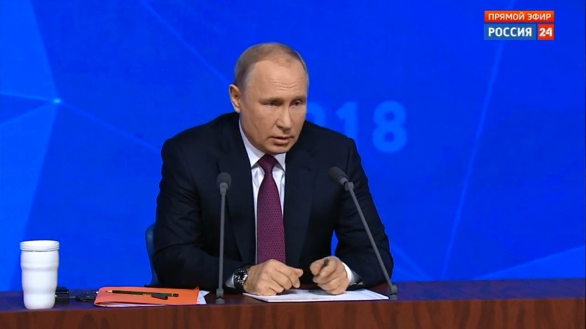 Вопрос из Новосибирска президент получил в течение первого часа пресс-конференции Вопрос из Новосибирска президент получил в течение первого часа пресс-конференции