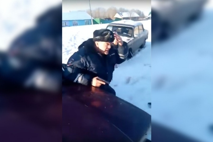 Видео сняли в Березовке 15 ноября Видео сняли в Березовке 15 ноября