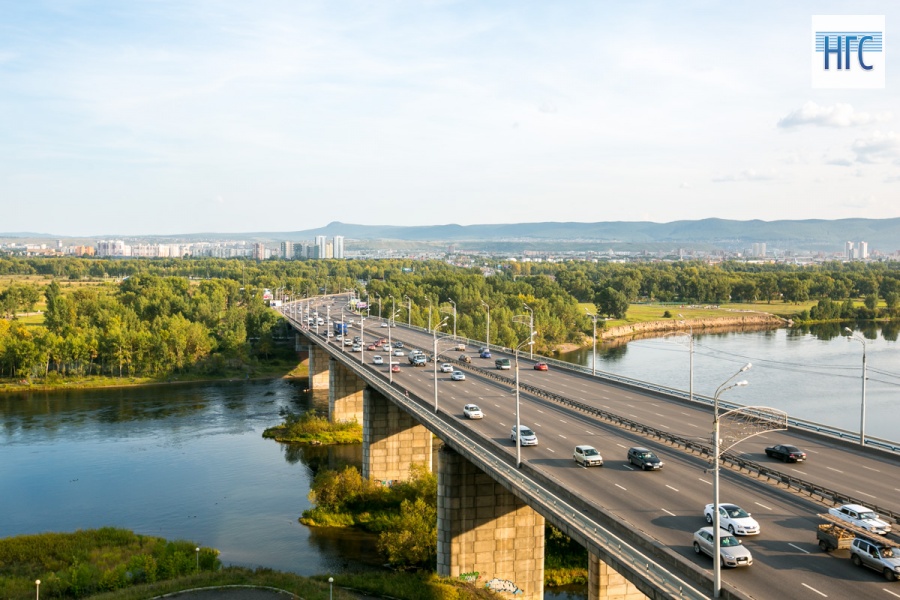 Октябрьский мост красноярск