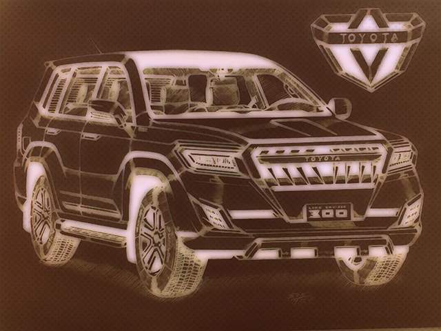 Вот таким новый Land Cruiser видят фанаты модели Вот таким новый Land Cruiser видят фанаты модели