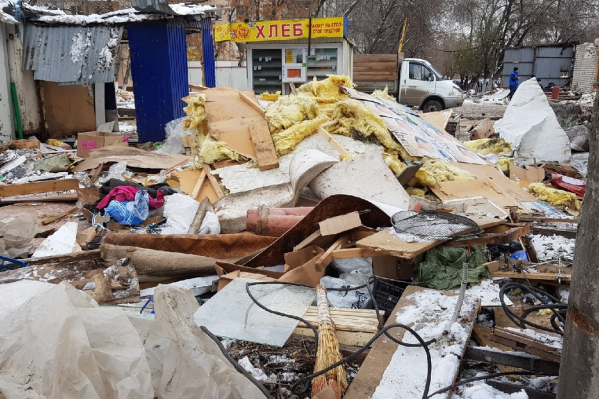 Рынок сровняли с землей за несколько дней Рынок сровняли с землей за несколько дней