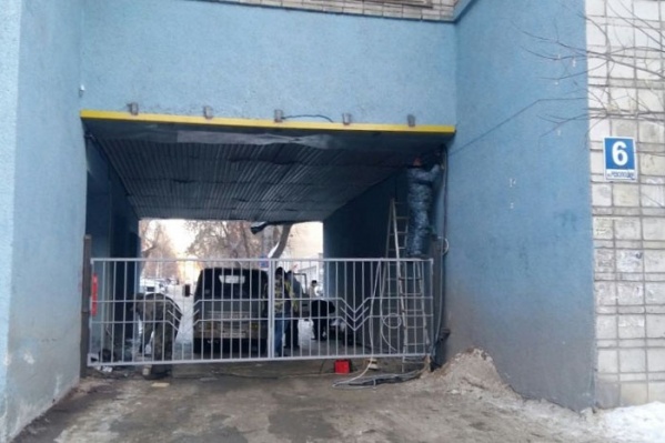 Ворота на прошлой неделе закрывали только на время монтажа Ворота на прошлой неделе закрывали только на время монтажа