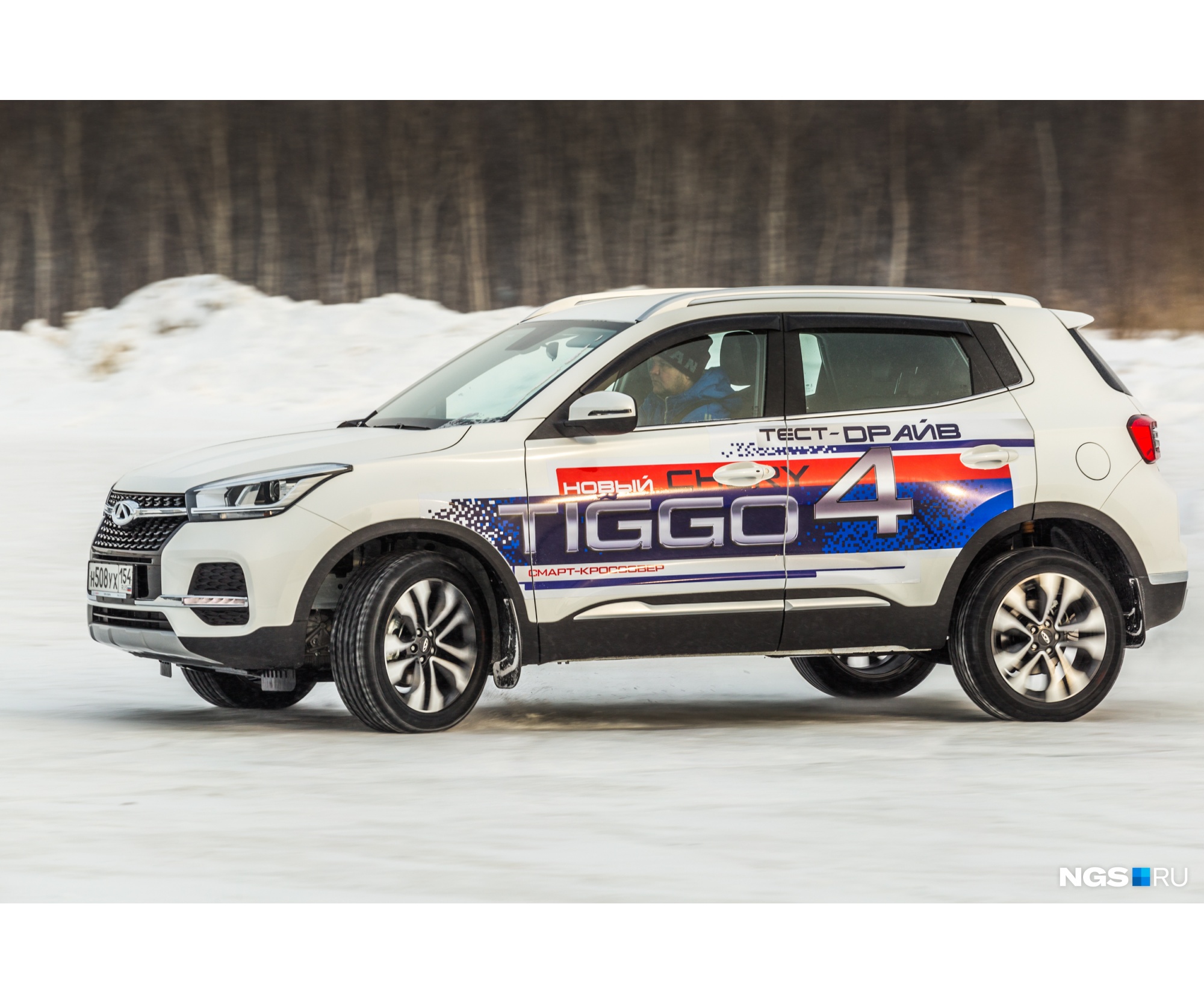 Подвеска Tiggo хорошо сбита и даже жестка Подвеска Tiggo хорошо сбита и даже жестка