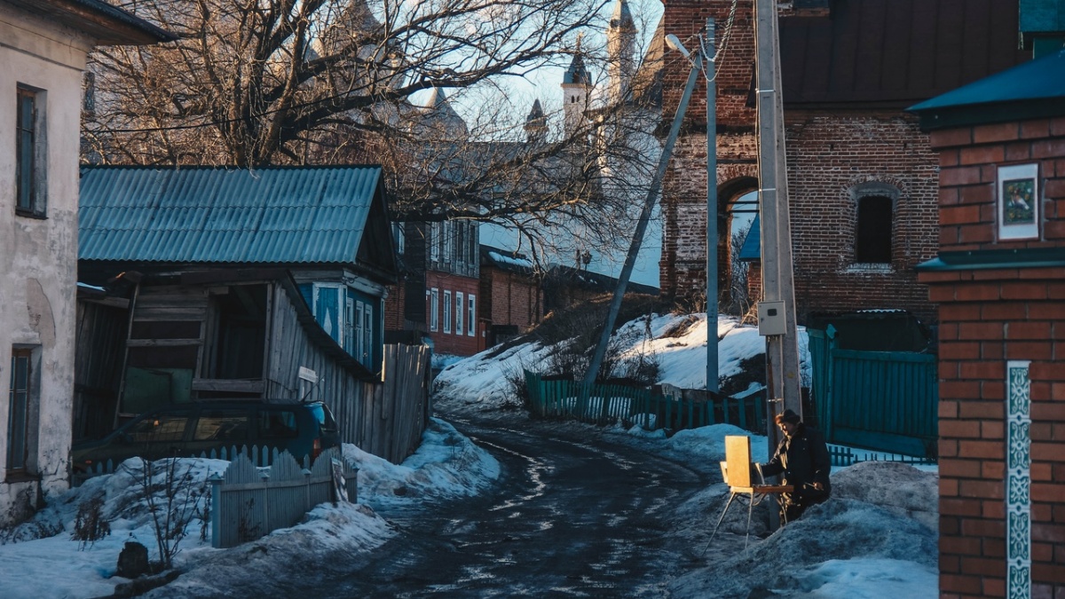 Похоже на ожившую картину какого-то русского художника. Где это?
