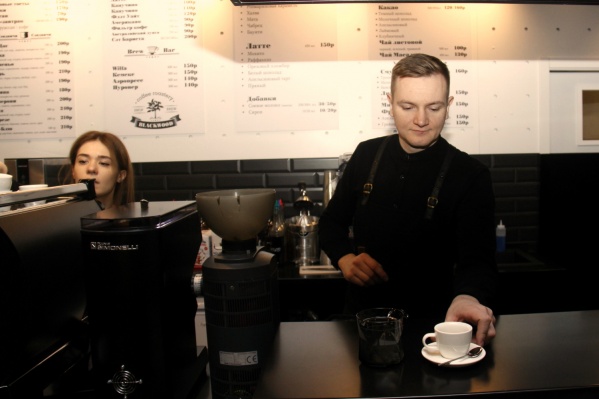 Это уже третья точка сети Blackwood Coffee Это уже третья точка сети Blackwood Coffee 