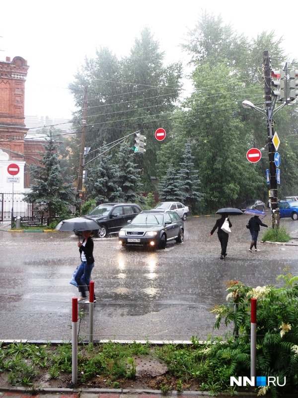 Экстренное
предупреждение: снова грозы, ливни, град в Нижегородской области