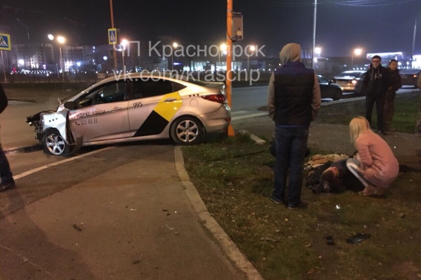 Авария произошла на Октябрьской — Авиаторов Авария произошла на Октябрьской — Авиаторов 