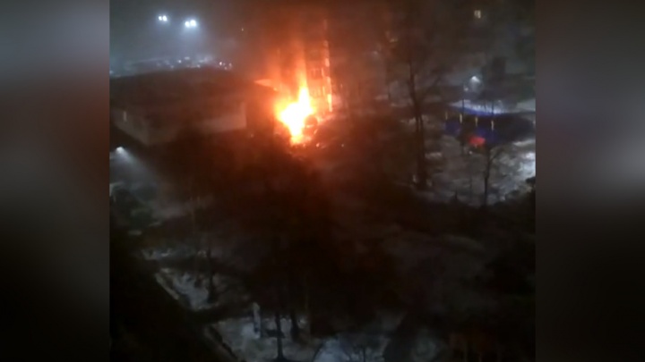 «Стал жертвой злоумышленников»: на Галушина горел автомобиль