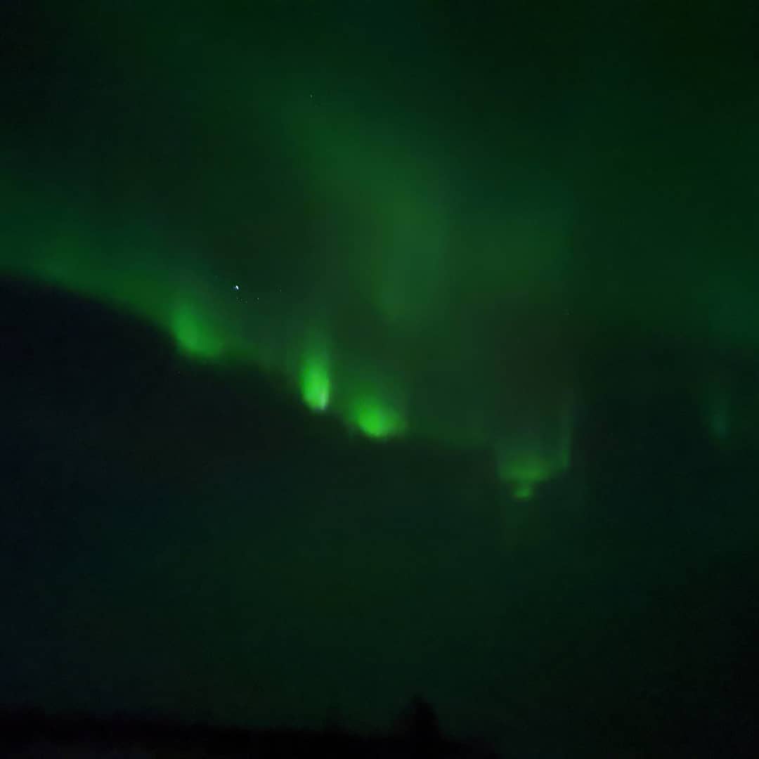 Невероятной красоты полярное сияние сняли в окрестностях Норильска