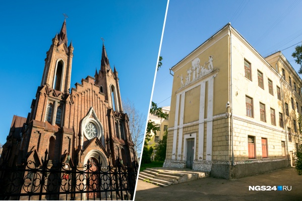 В Красноярске много исторических строений В Красноярске много исторических строений