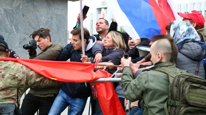 На акции против пенсионной реформы в Перми задержали полтора десятка человек