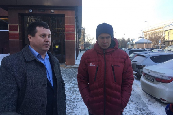 Адвокат Павел Смирнов и бизнесмен Анатолий Менский Адвокат Павел Смирнов и бизнесмен Анатолий Менский