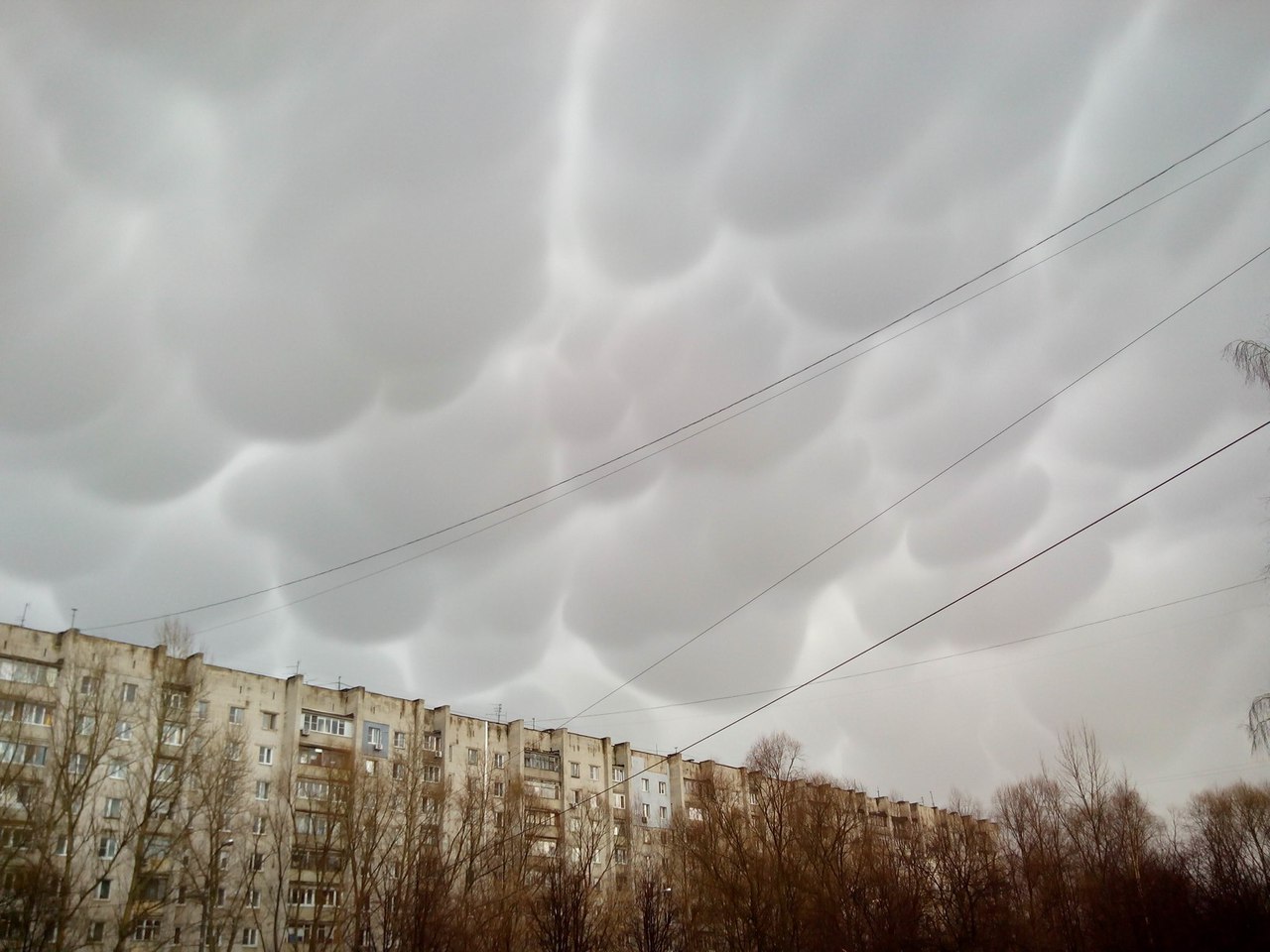 Тропические облака нависли над Нижним Новгородом