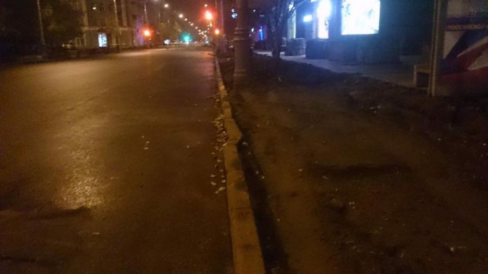 Новые бордюры на Мира не впечатляют Новые бордюры на Мира не впечатляют