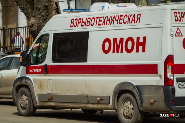 По словам очевидцев, на месте работали сотрудники ОМОНа По словам очевидцев, на месте работали сотрудники ОМОНа