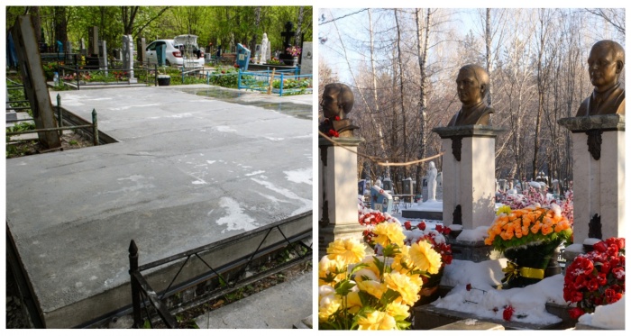 Площадку под новый мемориал лидерам ОПС уже залили Площадку под новый мемориал лидерам ОПС уже залили