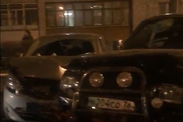 Повезло, что во дворе не было детей Повезло, что во дворе не было детей