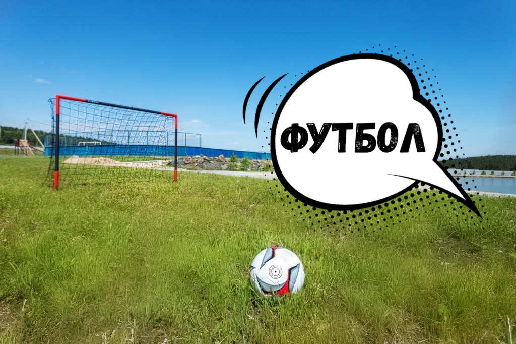 Приятно поиграть в футбол на траве Приятно поиграть в футбол на траве