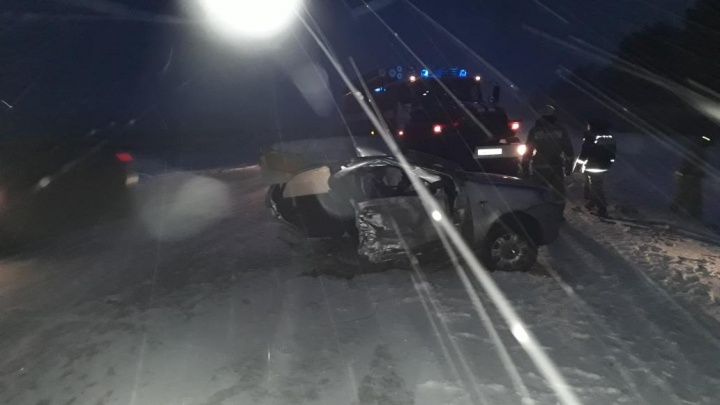 Автомобиль разорвало пополам в Нижегородской области