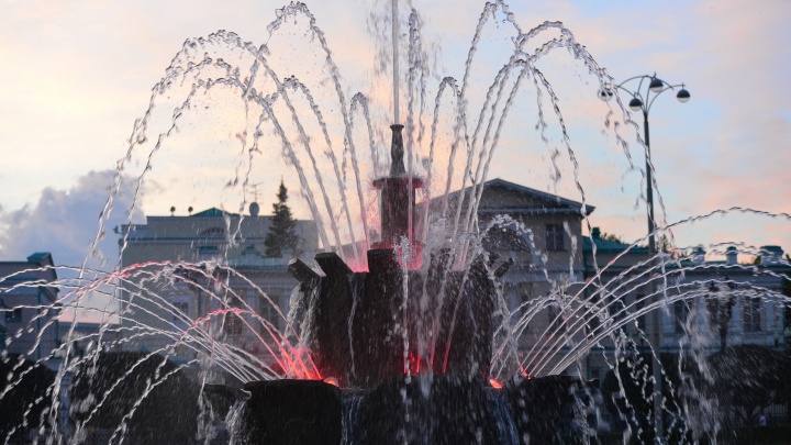 Ко Дню Победы в Екатеринбурге запустят городские фонтаны