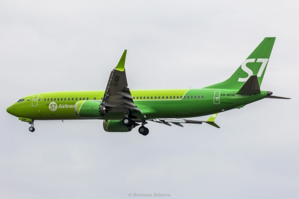 В парке S7 насчитывается два самолёта Boeing 737 MAX В парке S7 насчитывается два самолёта Boeing 737 MAX