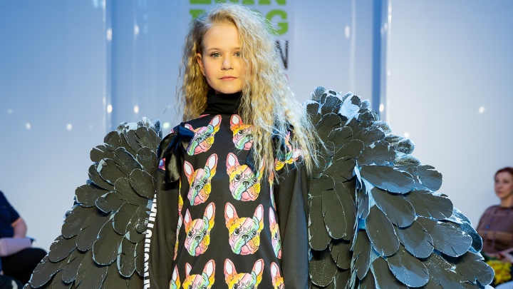 Невозможно не умилиться: дети-модели закрыли показ Недели моды в Екатеринбурге