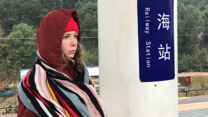 Даша во время последнего, самого жуткого перемещения автостопом Даша во время последнего, самого жуткого перемещения автостопом