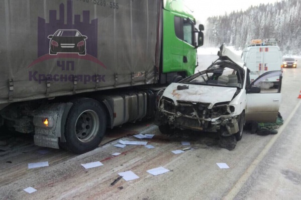 Жуткие кадры аварии под Балахтой Жуткие кадры аварии под Балахтой
