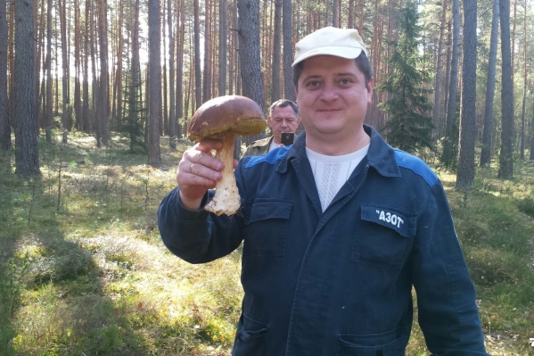 За такой гриб можно и тост поднять! За такой гриб можно и тост поднять!