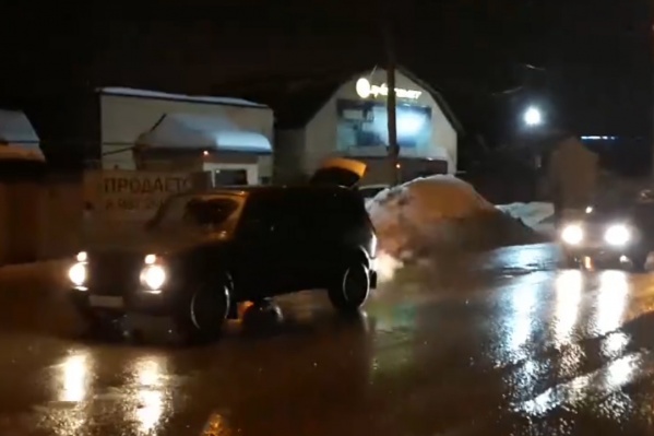 Водители записали происходящее на видео Водители записали происходящее на видео