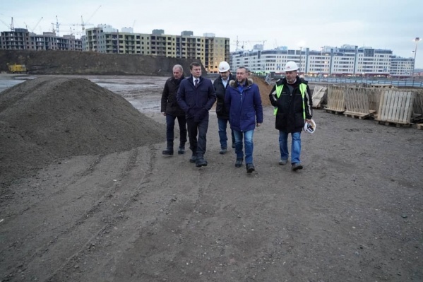 Готовить площадку начали в конце сентября Готовить площадку начали в конце сентября 