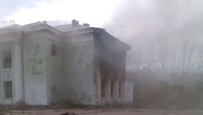 В Башкирии сгорел Дом культуры, выставленный на продажу