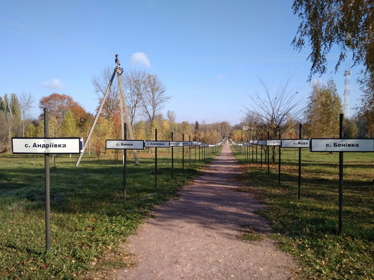 Аллея памяти погибших городов Аллея памяти погибших городов