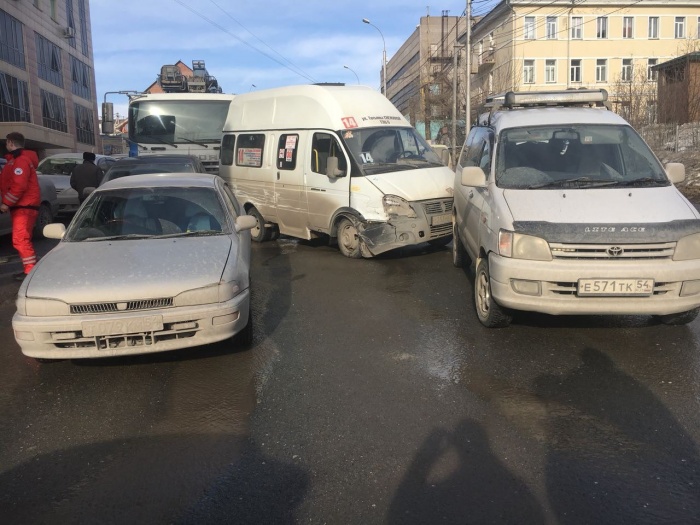В столкновении никто не пострадал В столкновении никто не пострадал
