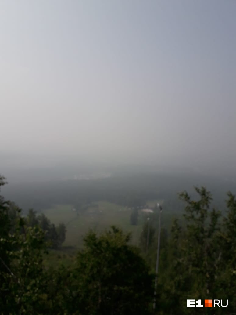 Вид с горы Волчиха