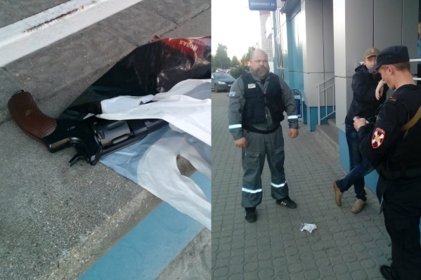 Охрана повалила мужчину и приковала наручниками к ограждению Охрана повалила мужчину и приковала наручниками к ограждению