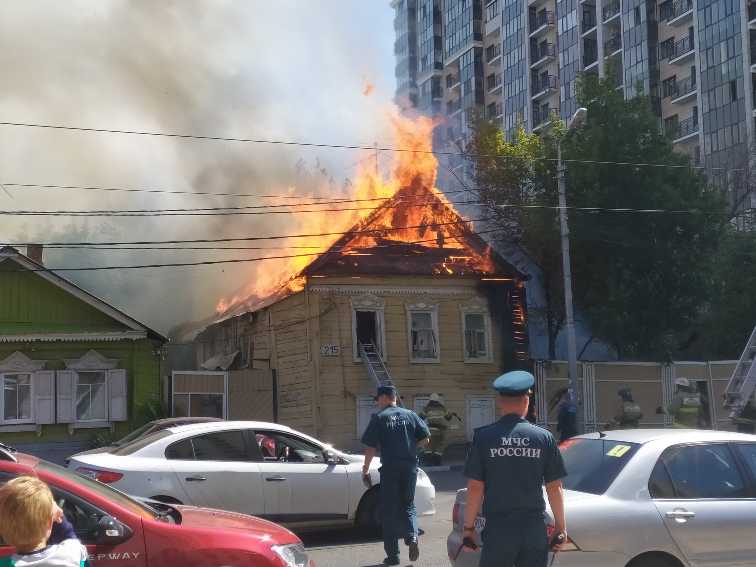 Самара пожар за сутки