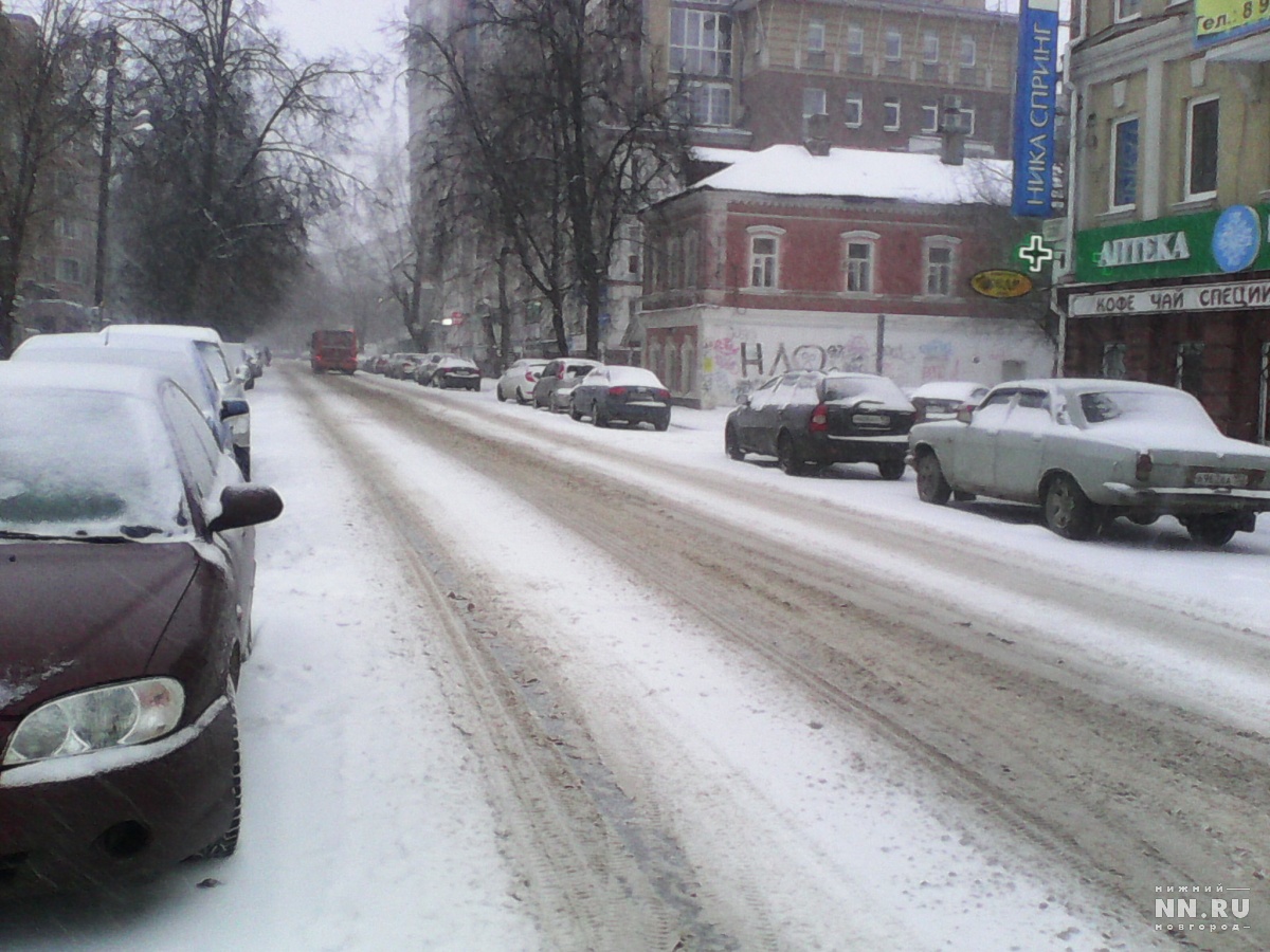 Прогноз погоды ухудшен: снег в Нижнем Новгороде будет идти всю ночь
