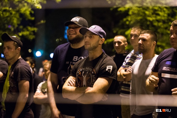 Среди защитников стройплощадки были сплошь спортсмены Среди защитников стройплощадки были сплошь спортсмены