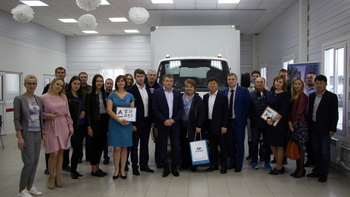 В Омске открылся дилерский центр Hyundai Truck and Bus