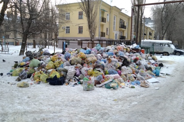 С начала года во многих дворах Волгограда еще ни разу не вывозили мусор С начала года во многих дворах Волгограда еще ни разу не вывозили мусор