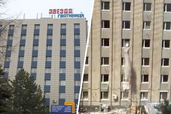 Рядом с гостиницей образовалась целая свалка Рядом с гостиницей образовалась целая свалка