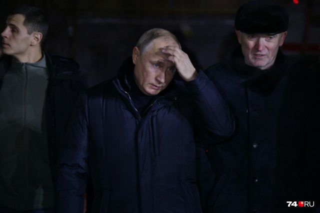Владимир Путин оценил масштаб трагедии лично на месте происшествия Владимир Путин оценил масштаб трагедии лично на месте происшествия