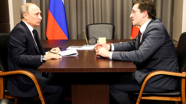 Стали известны подробности разговора Путина с Никитиным