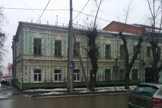 Дом А.П. Кропачева расположен на улице Советской, 10 Дом А.П. Кропачева расположен на улице Советской, 10