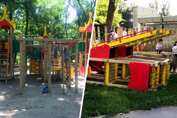 Бывшую детскую площадку из парка «Осенний» перенесут по новому адресу. А на ее месте сделают новый комплекс Бывшую детскую площадку из парка «Осенний» перенесут по новому адресу. А на ее месте сделают новый комплекс